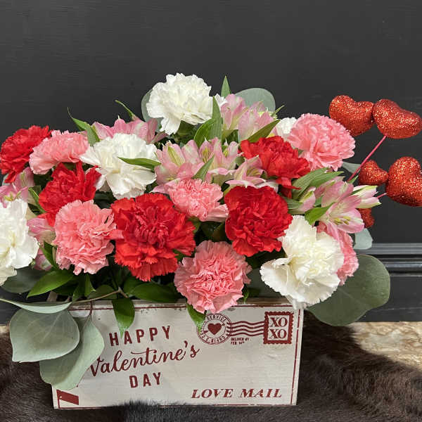 Valentines letter box