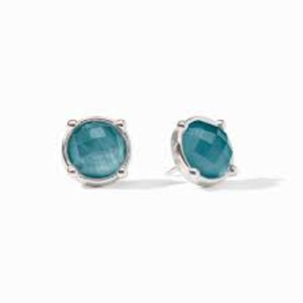Silver Honey Stud Earring