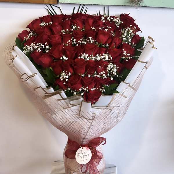 50 Roses Lay down