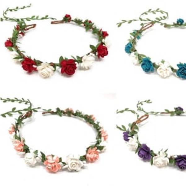 simple roses crown
