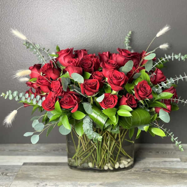 50 Red Roses