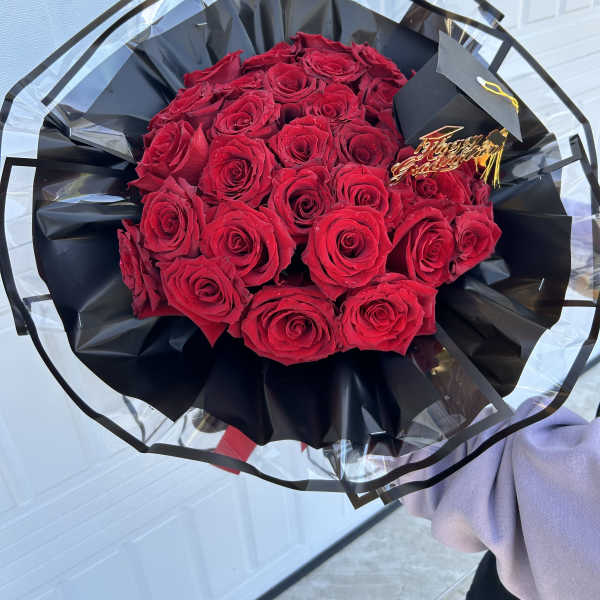Red and black