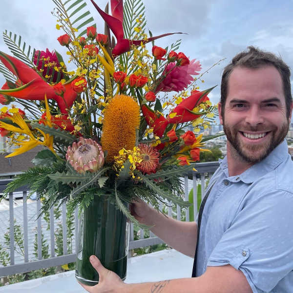 Tropical Sunset bouquet