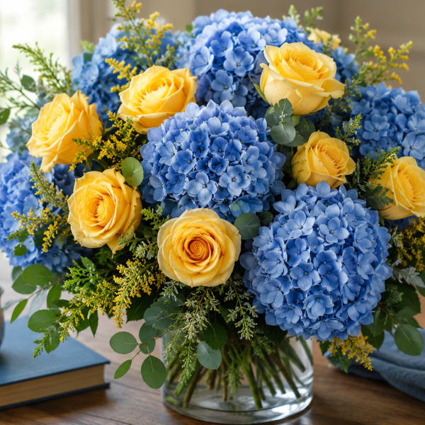 Blue Skies & Sunshine Bouquet