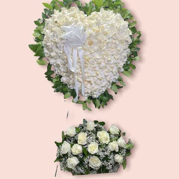 Special white heart
