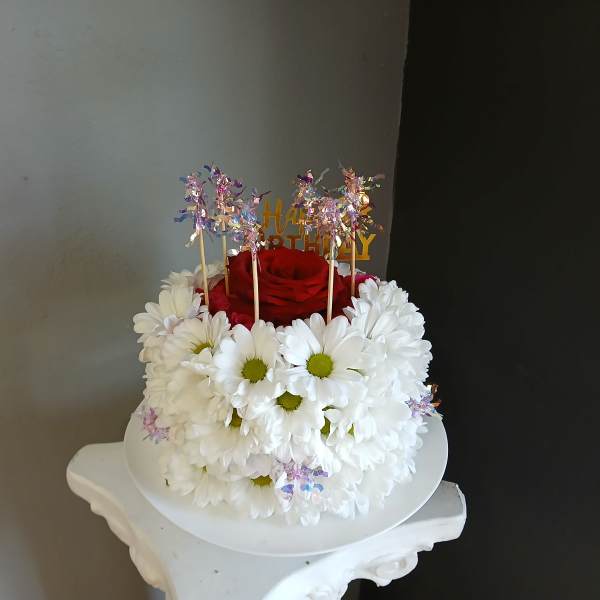 Blooming Birthday Cake