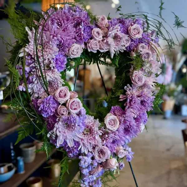 Lavender Heart