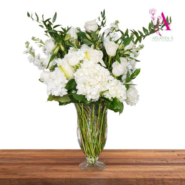 Purest Love Bouquet by Atlanta's Finest Flowers