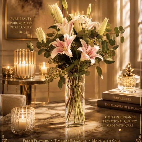 Pink Lily Bouquet