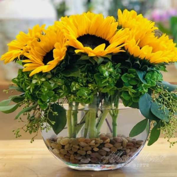 Sunrise Sunflowers