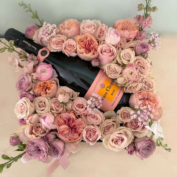Champagne Rose Box