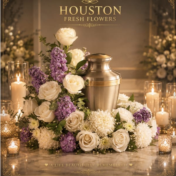 Purity Wreath Urn