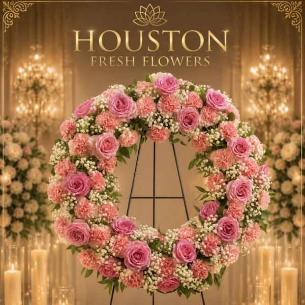Pink Wreath