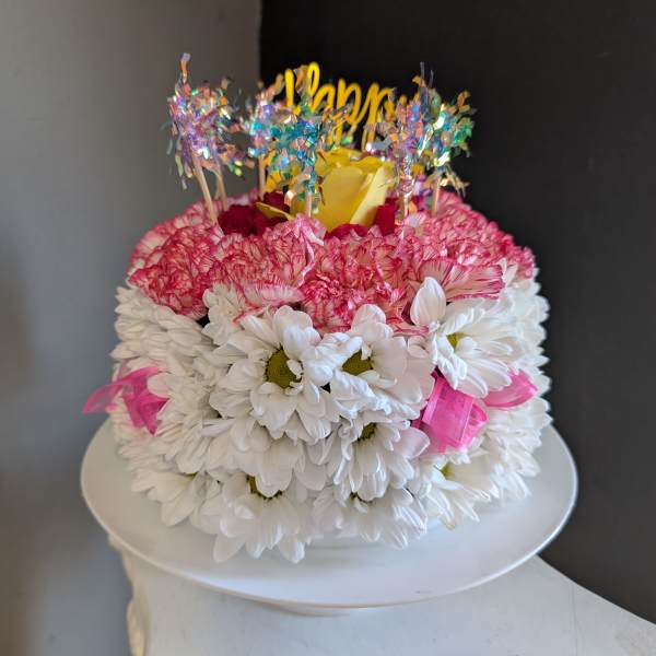 Blooming Birthday Cake