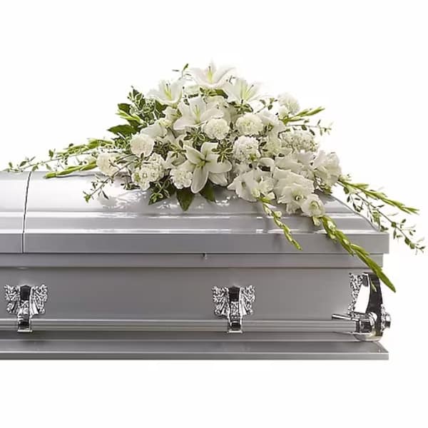 Bountiful Memories Casket Spray