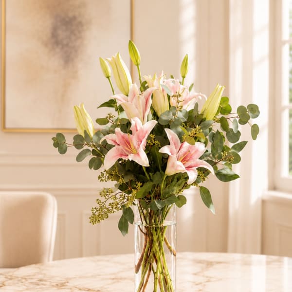 Pink Lily Bouquet