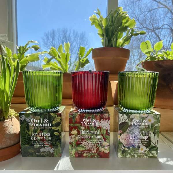 Boxed Glass Candle