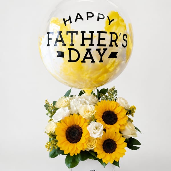"Sunflowers for Dad" arrangement