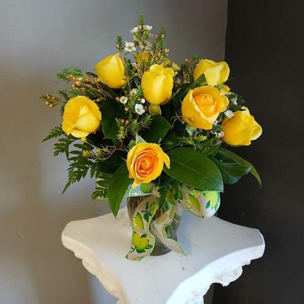 *Elevated* Rose Special In a Vase #3