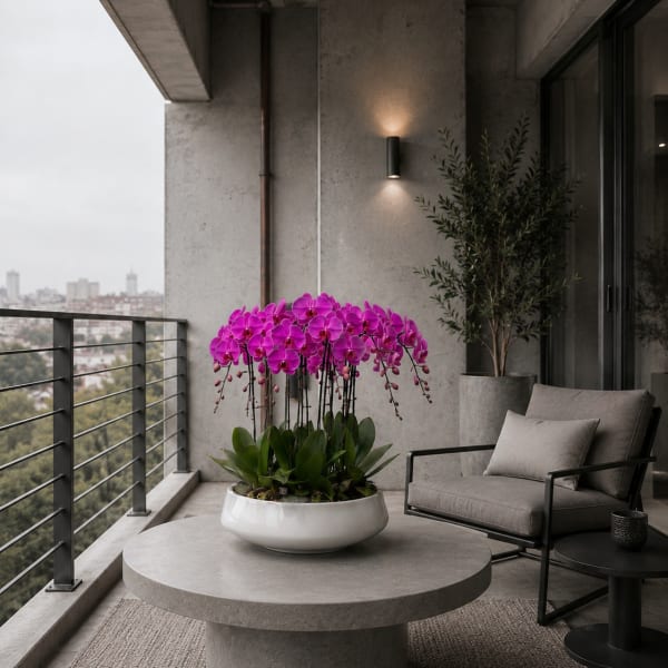 Purple Orchid Same Day – Flowers Arrangements Delivery