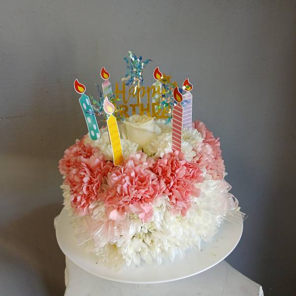 Blooming Birthday Cake