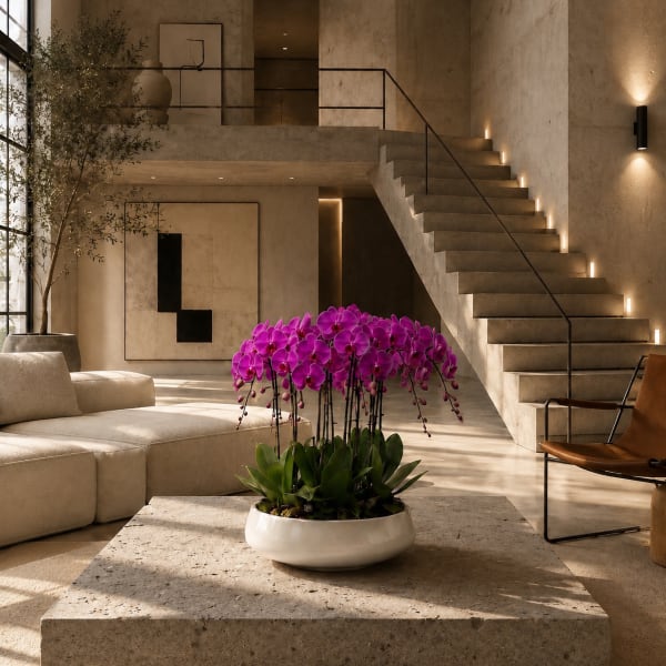 Purple Phalaenopsis Orchids – Same Day Orchid Arrangements