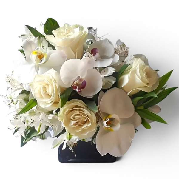 Vanilla Sympathy Bouquet Designer's Choice