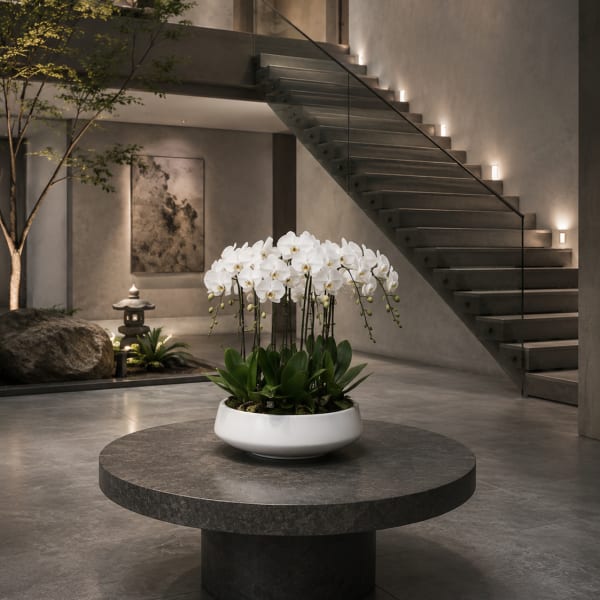 White Orchid Same Day – Flowers Arrangements Delivery
