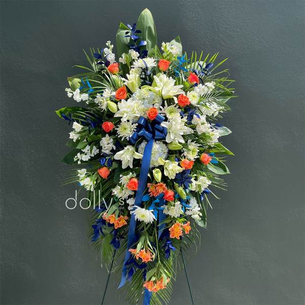 Delicate | Blue and Orange