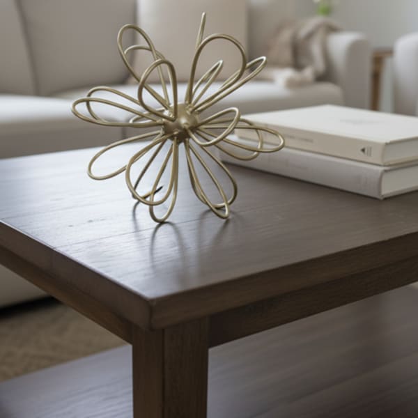 Geometric Flower Decor