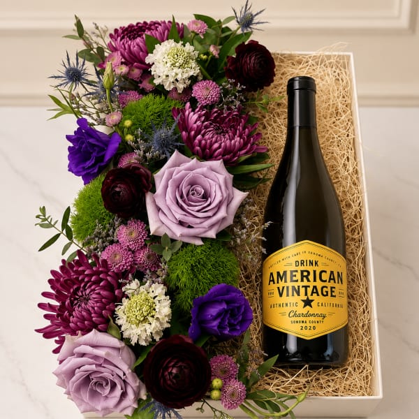 Lavender Luxe Floral & Wine Collection | Chardonnay