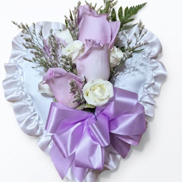Heart Casket Pillow