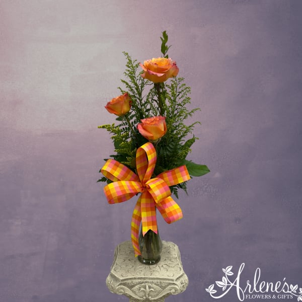 Sweet Orange Rose Trio