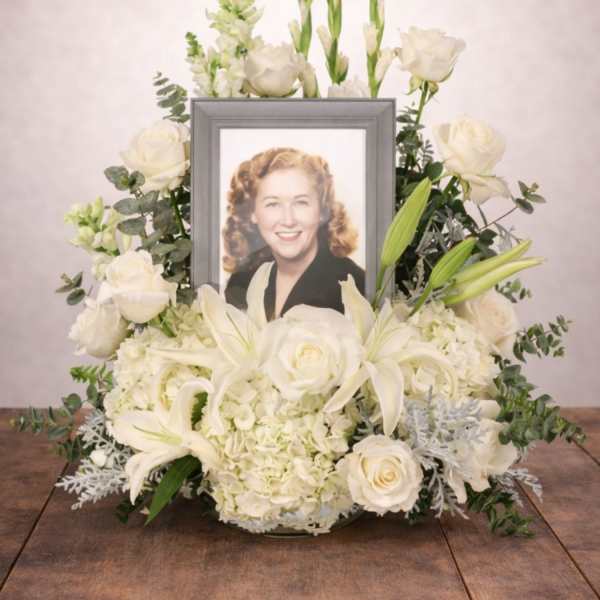Eternal Peace Tribute Memorial Urn/Photo Arrangement