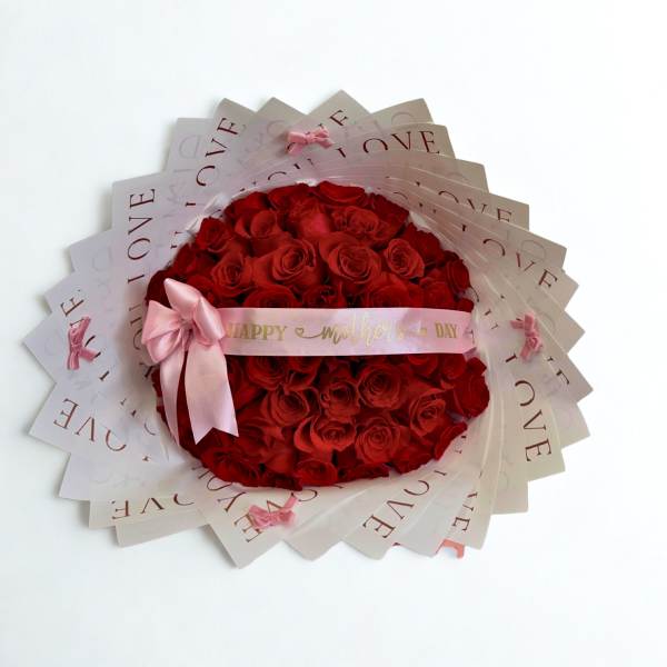 Mother day Red Roses Bouquet