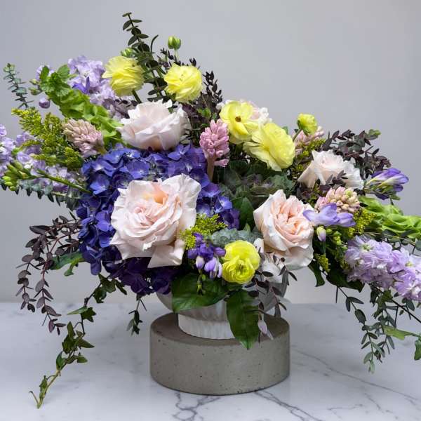 WCF Luxe Collection - Designer's Choice Customizable Compote Arrangement