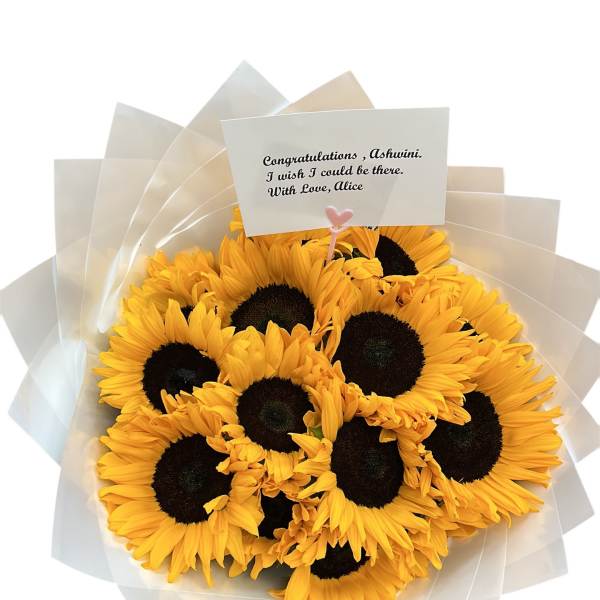 15 sunflowers