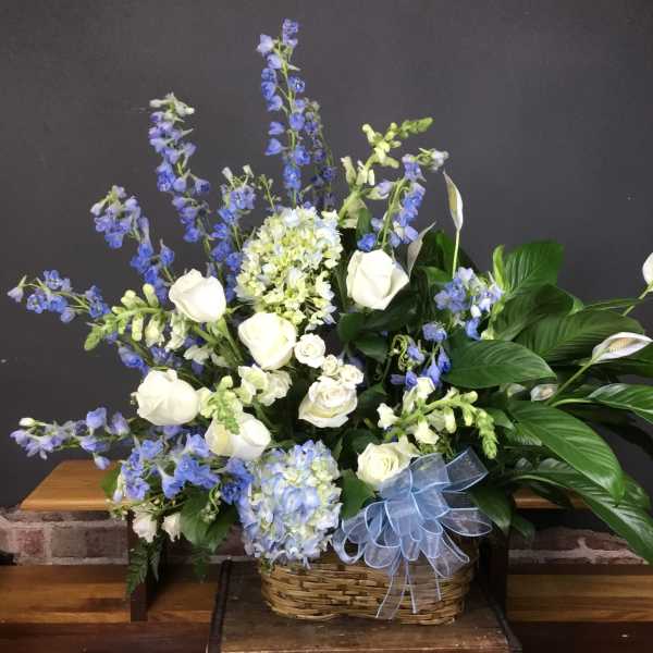 Peacful and Blue