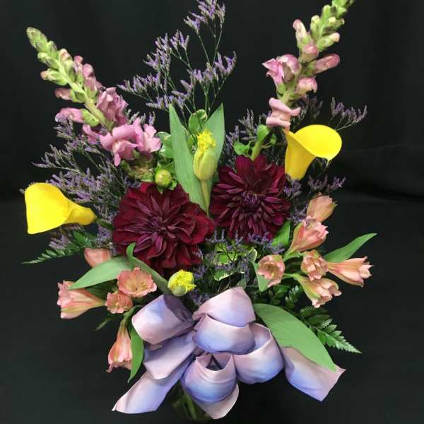 Dahlia spring mix