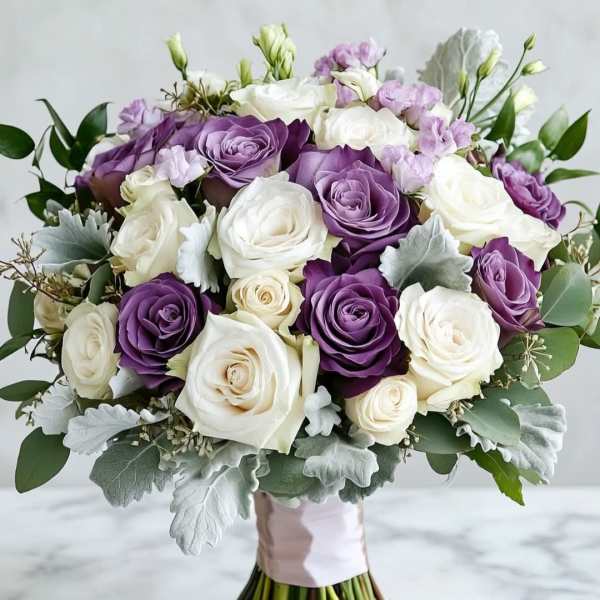 Purple Bridal