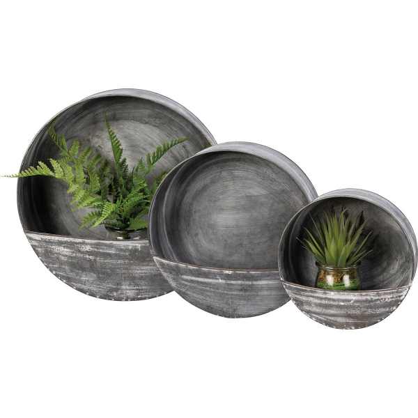 Rustic wall decor, round