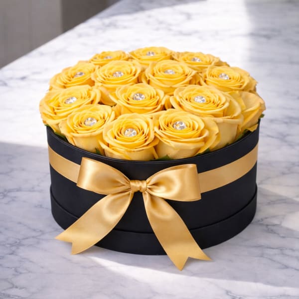 Golden Noir Bloom