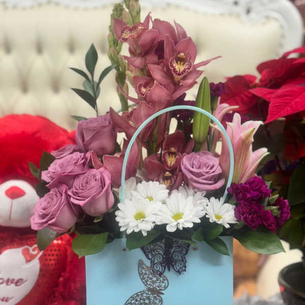 The Orchid Handbag