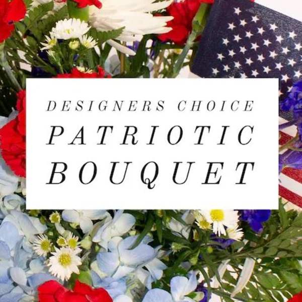 Designer Choice Patriotic Bouquet
