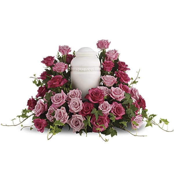 Bed Of Pink Roses