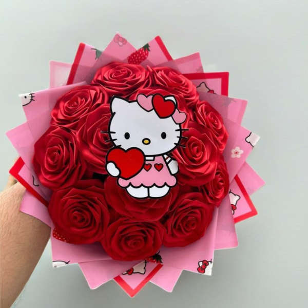 kitty rojo