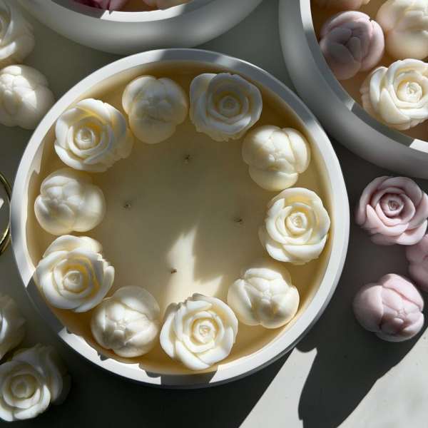Handmade Ceramic Candle
