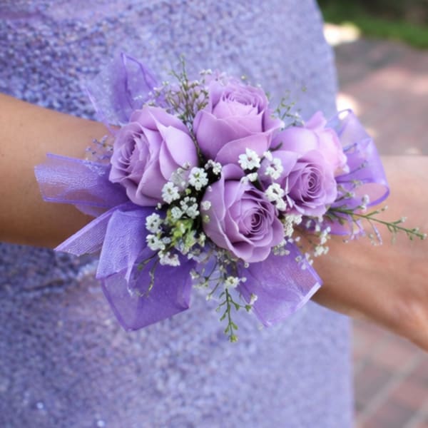 Simple Lavender Corsage