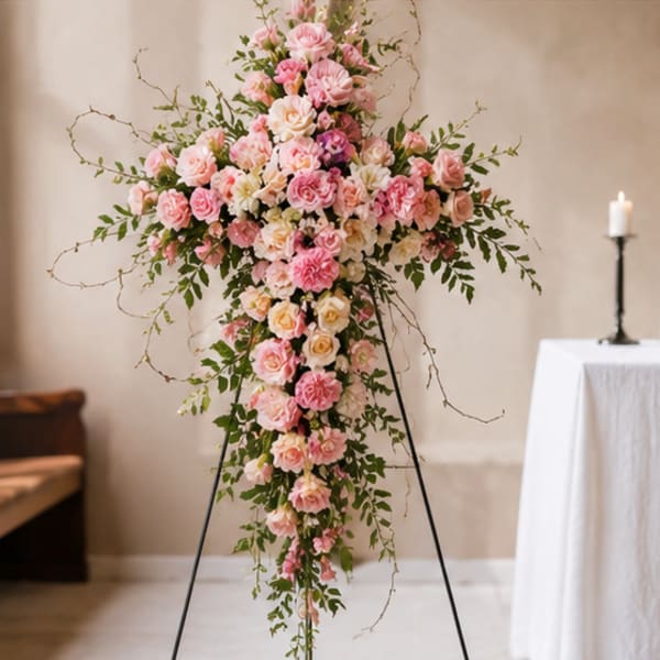 Sweetest Love Funeral Cross