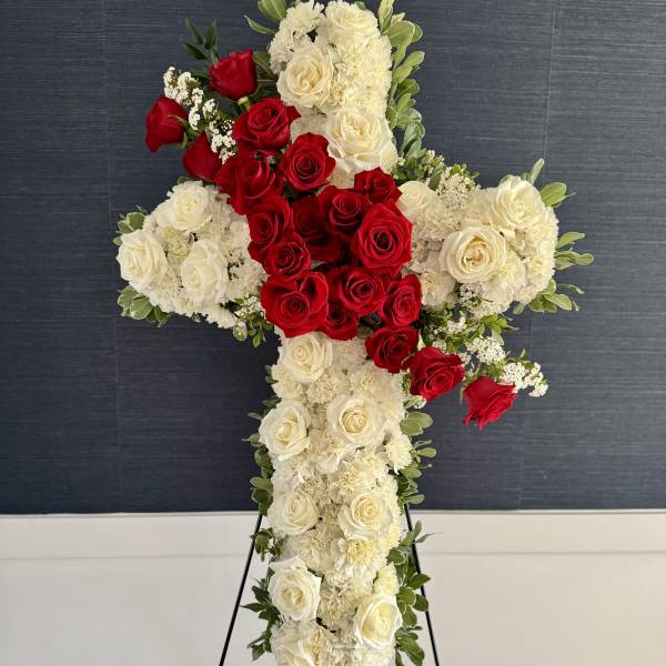 Premium White Cross